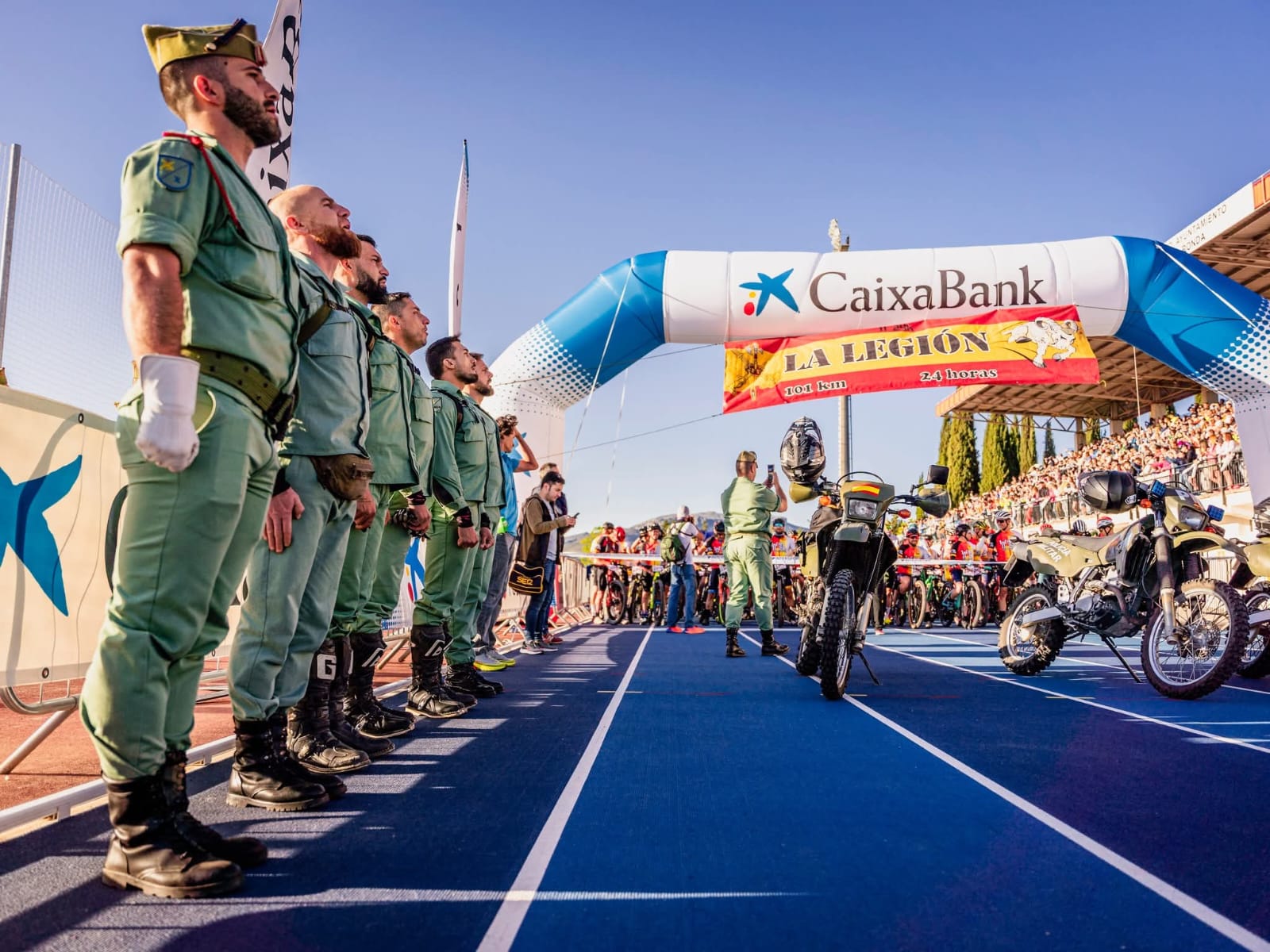 The race is organised by Tercio «Alejandro Farnesio», 4º de La Legión. Photo © La Legión, Ronda